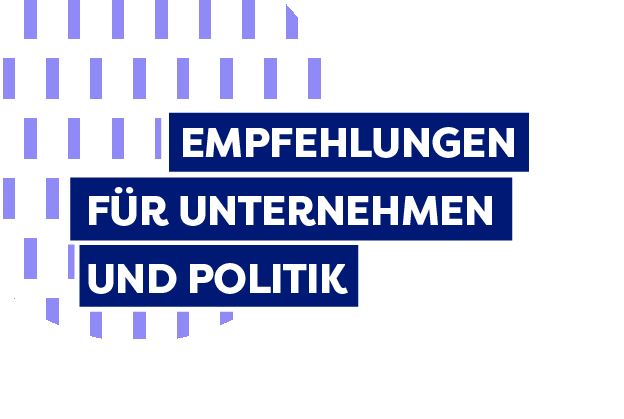 Empfehlungen für Unternehmen und Politik