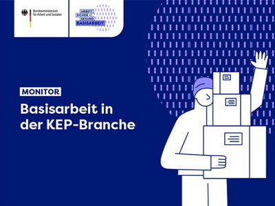 Broschüren-Cover ASUG Monitor |Basisarbeit in der KEP-Branche